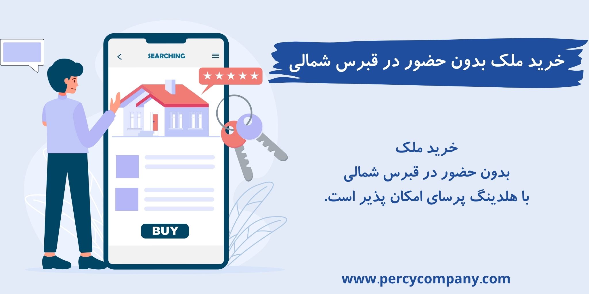 امکان خرید ملک بدون حضور در قبرس شمالی وجود دارد؟ هلدینگ پرسای